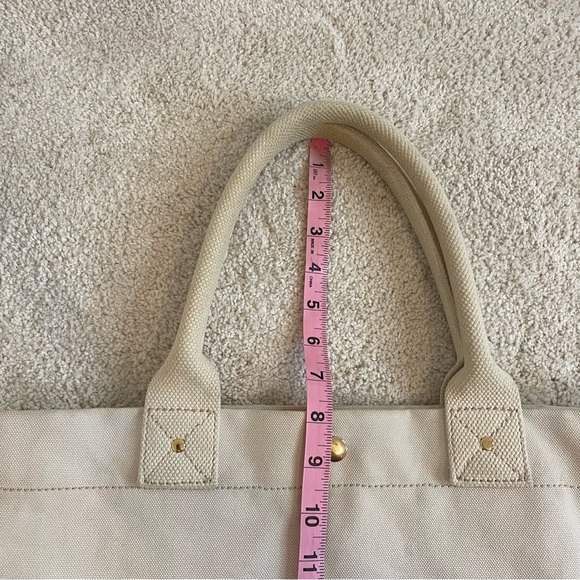 J. Crew Tote Bag Tie Dye Stripes Canvas Beach Bohemian - Picture 17 of 17